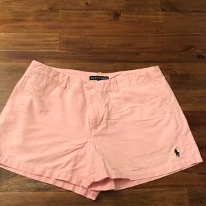 Women’s Pink Polo shorts